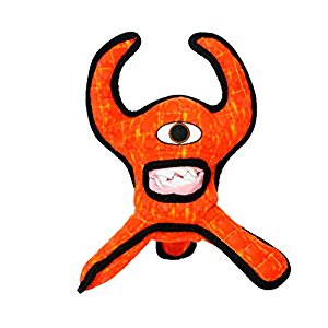 Amazon.com : Tuffy Alien Red : Pet Squeak Toys : Pet Supplies