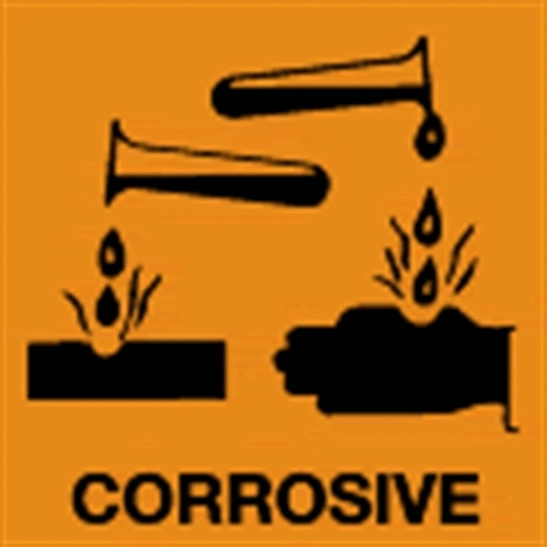 HA081 - CORROSIVE HAZARD SIGNS - Hazard Signs