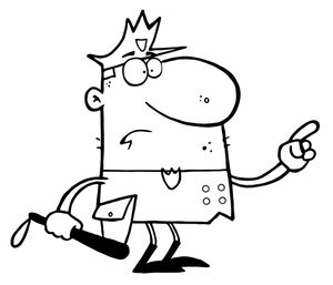 Police flag clipart black and white