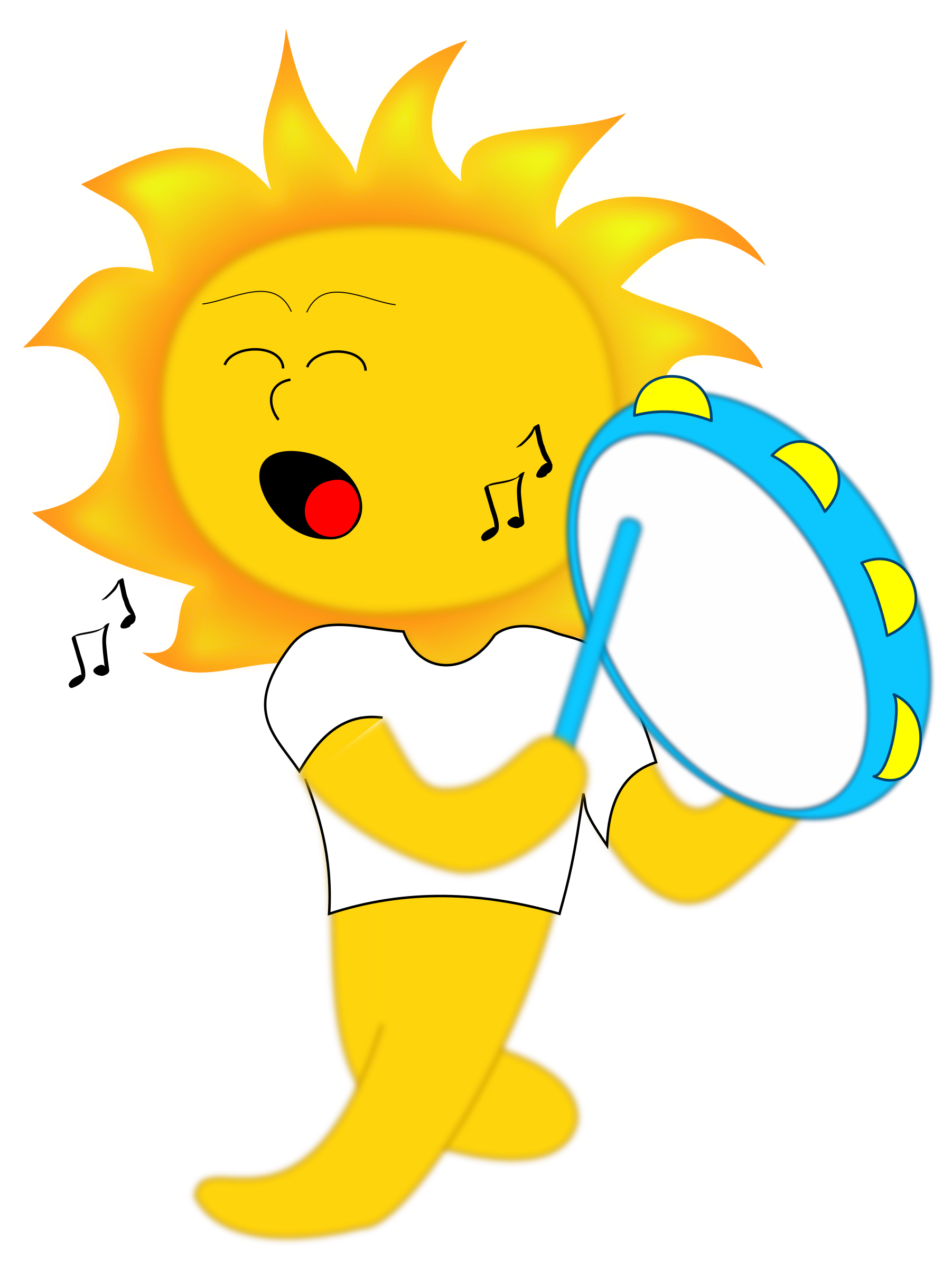 Clipart - Mascota Sol