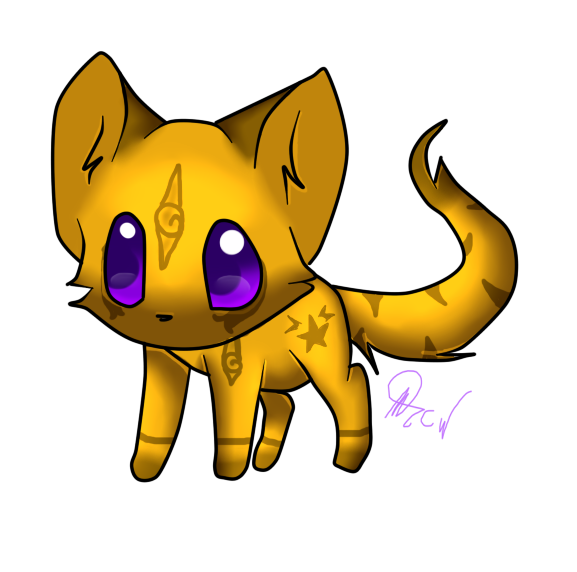 My Warrior Cat - Chibi Cloestar by Celestia-Cadence on DeviantArt