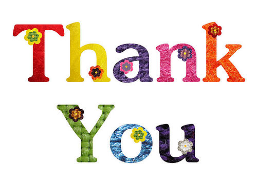 Thank you for your hard work clipart
