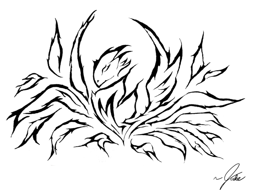 Phoenix Tattoo v.2 by Jake192 on DeviantArt