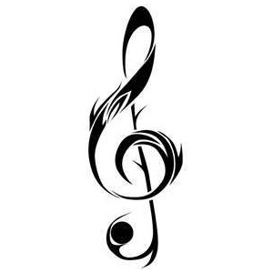 MUSIC NOTE TATTOO - ClipArt Best