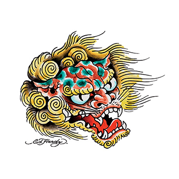 Ed Hardy Chinese Dragon Temporary Tattoo - GOimprints