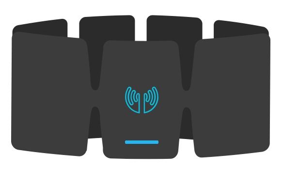 What are the different LED status descriptions for the Myo armband ...
