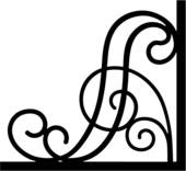 Corner scrollwork clipart - ClipartFox