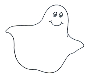 Cute Ghost Clipart For Kids