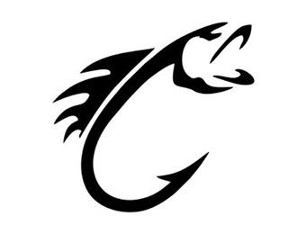 Clip art fish hook
