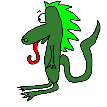 Iguana Clipart. I- Iguana - Free Clipart Images