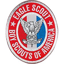 Eagle Scout Domed Decal