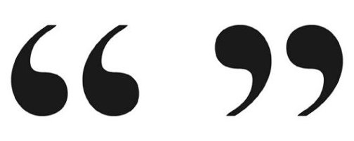Quotation Marks Clipart