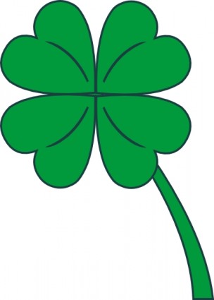 Four Leaf Clover Art | Free Download Clip Art | Free Clip Art | on ...