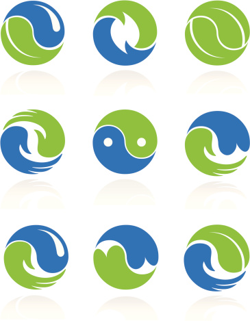 Yin Yang Symbol Clip Art, Vector Images & Illustrations