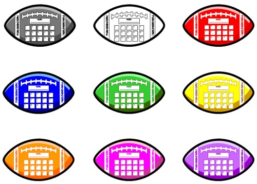 Free Printable Football Jersey Template