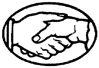 Shake The Hands coloring page | Super Coloring