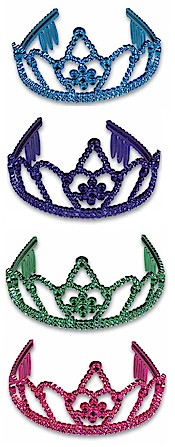Metallic Plastic Tiara - MakingFriends Online Store