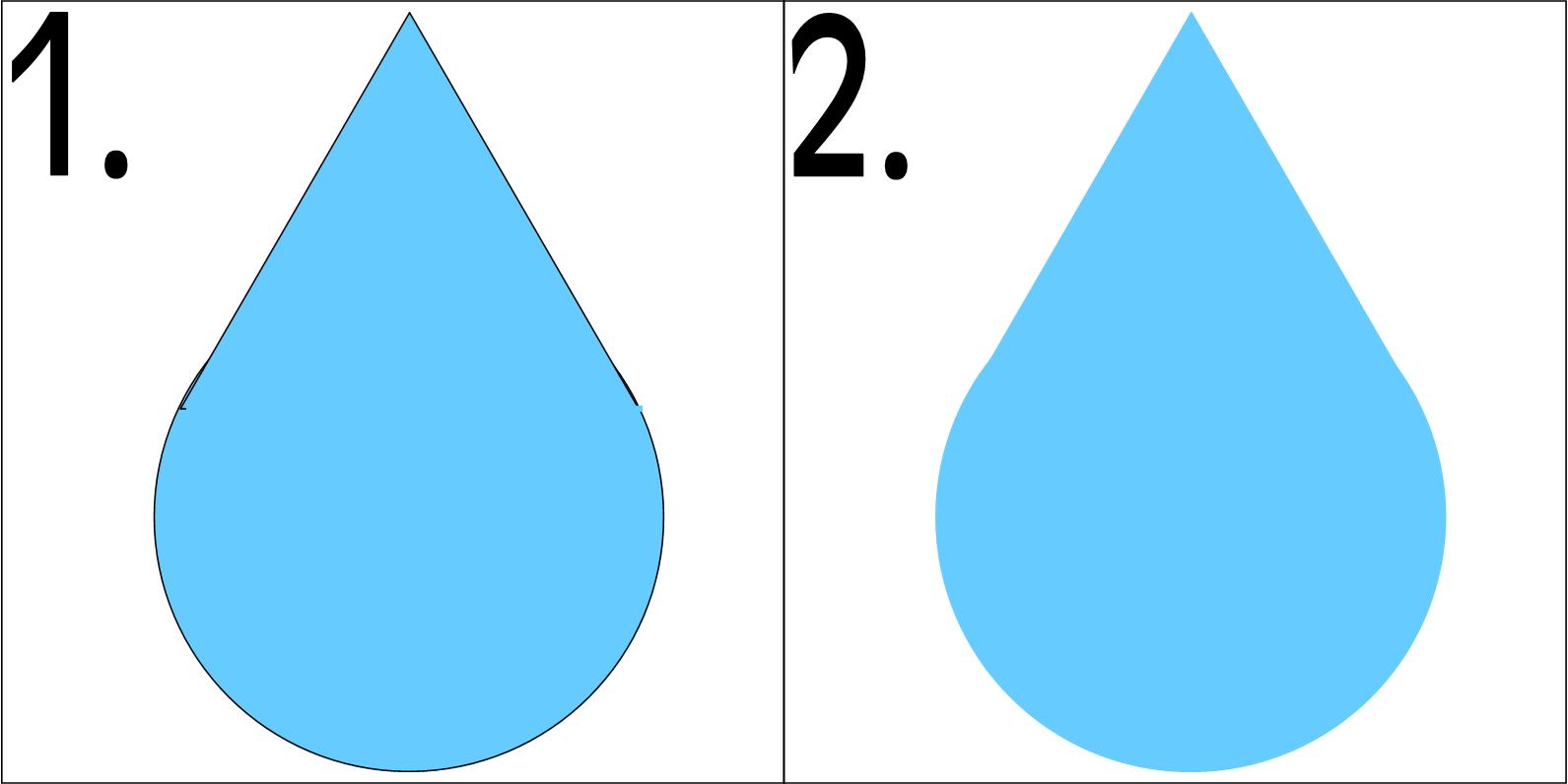 17+ Raindrop Shape Clipart