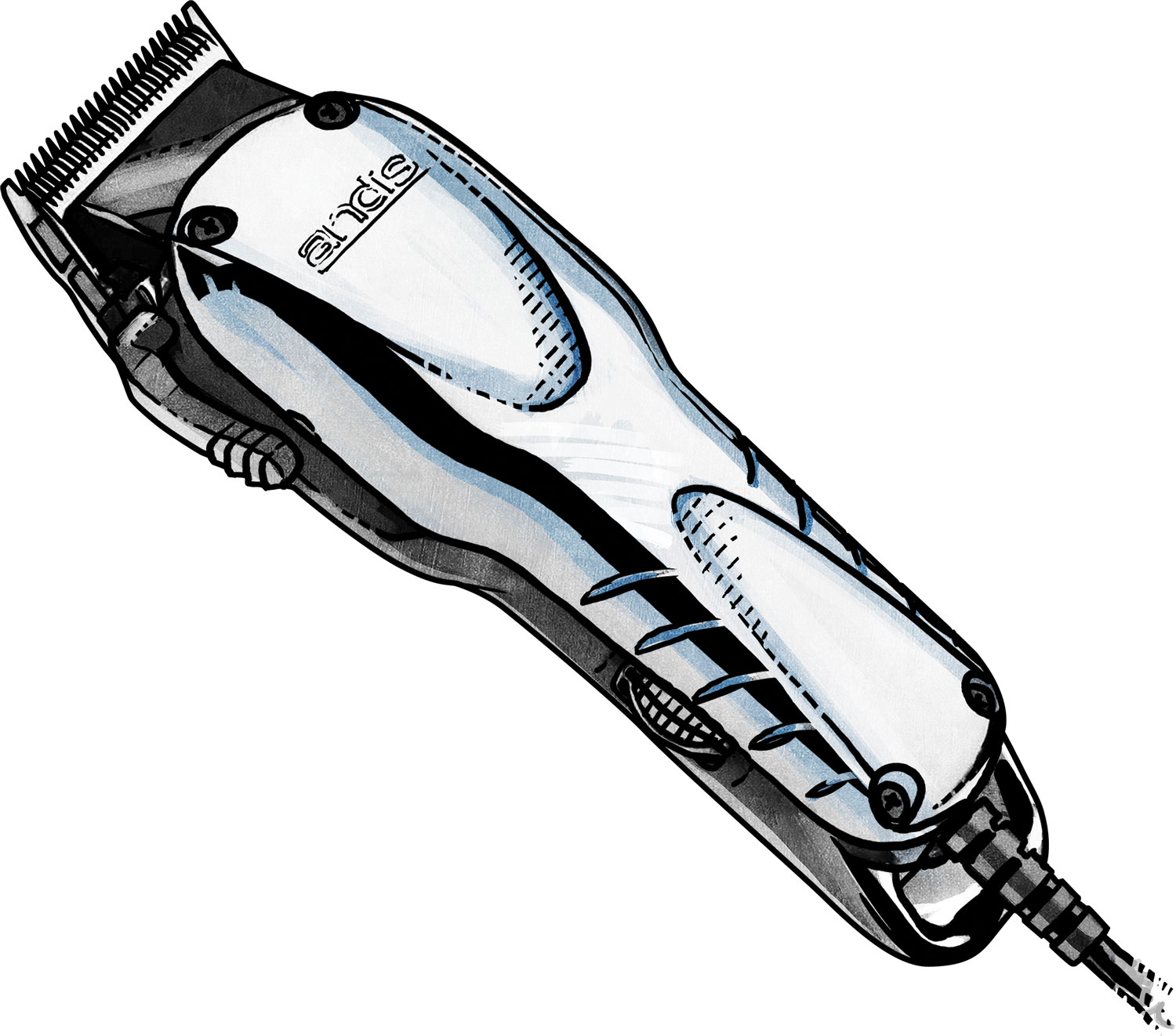 Vintage barber clipart png - ClipartFox