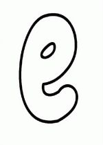 Bubble letters, Bubble art and Letter e