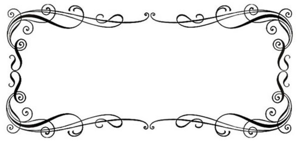 Great Wedding Invitation Borders - Wedding Theme Decor