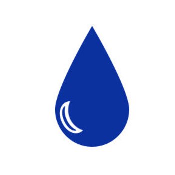 A drop of water clipart