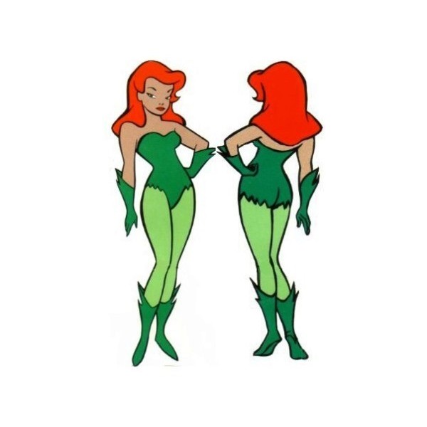 File:Poison Ivy (Cartoons)  - DC Comics Database - Polyvore -  ClipArt Best - ClipArt Best