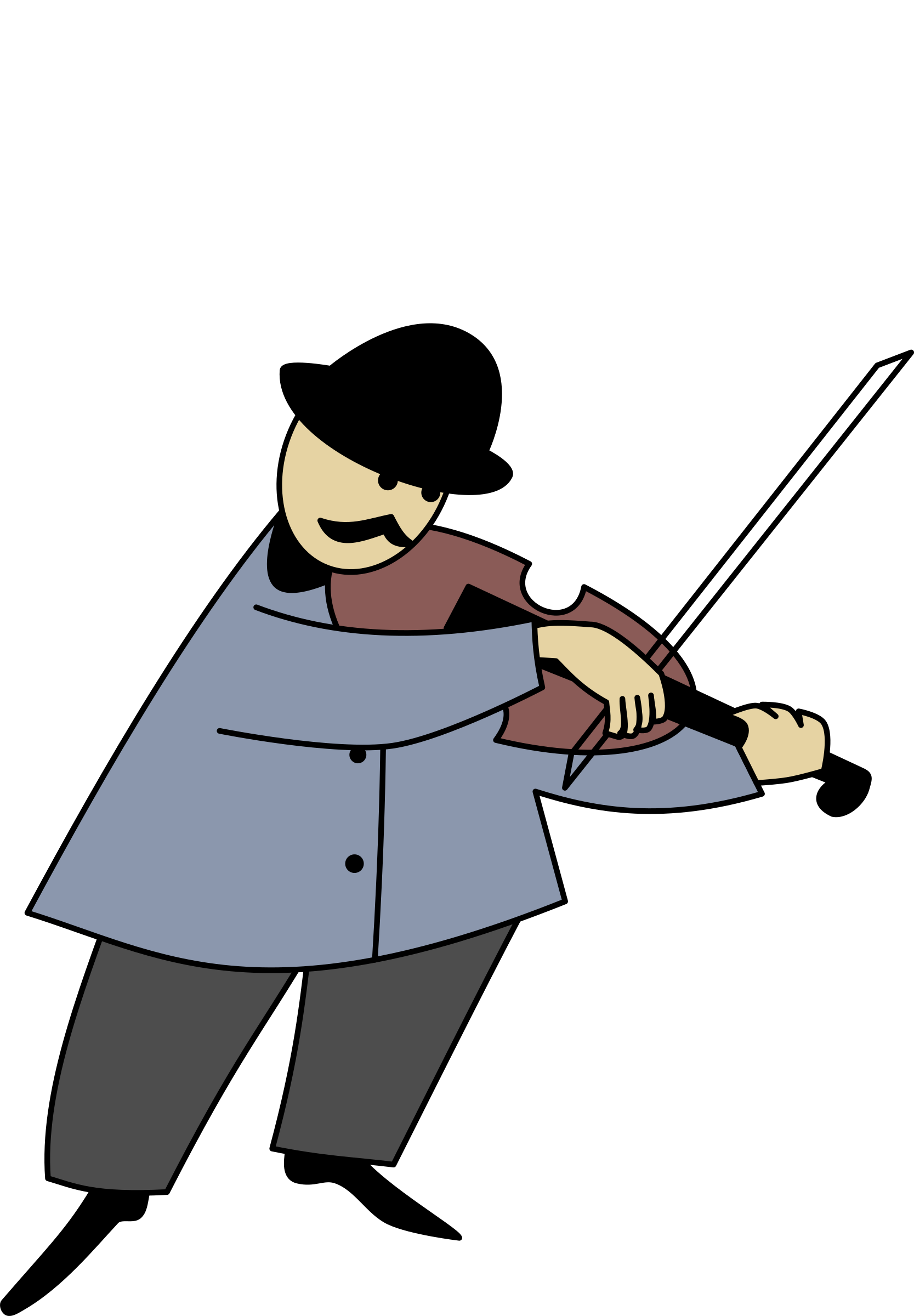 Clipart - Fiddler 2