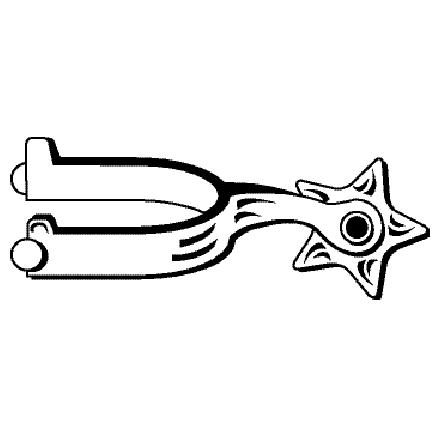 25 pictures of cowboy spurs. - Free Clipart Images