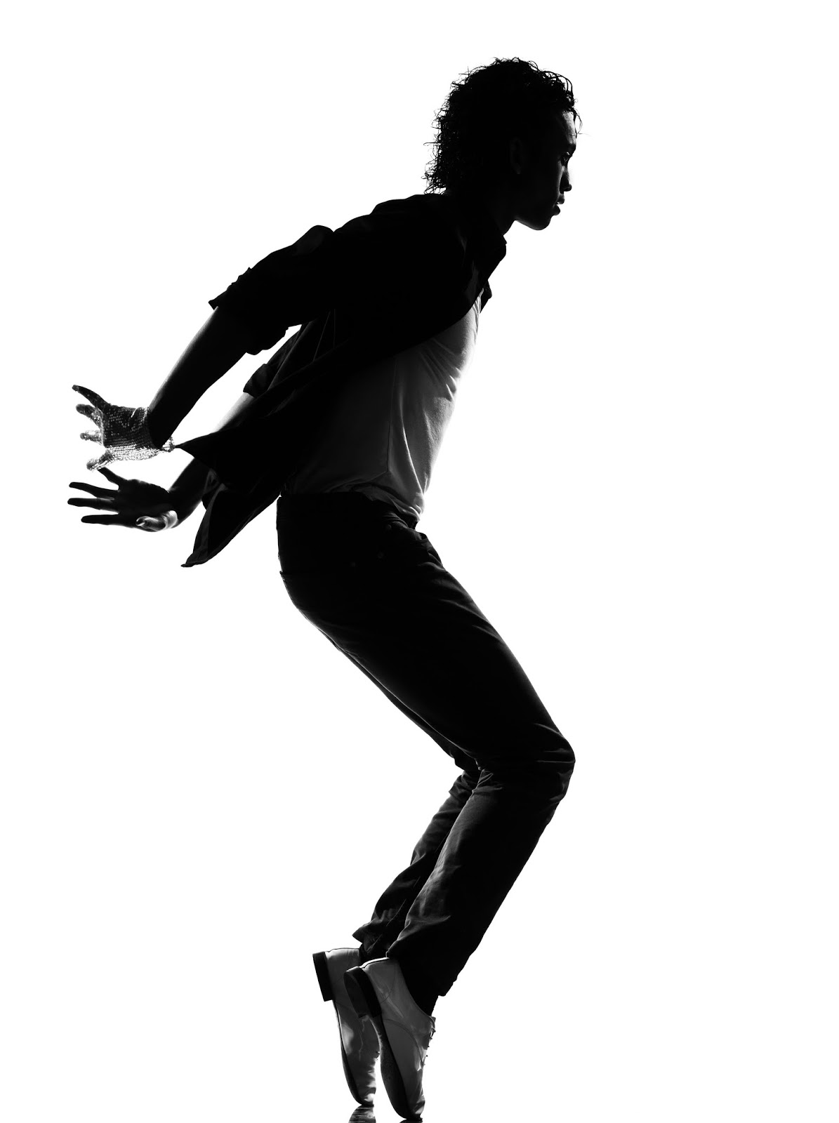 Michael jackson moonwalk clipart