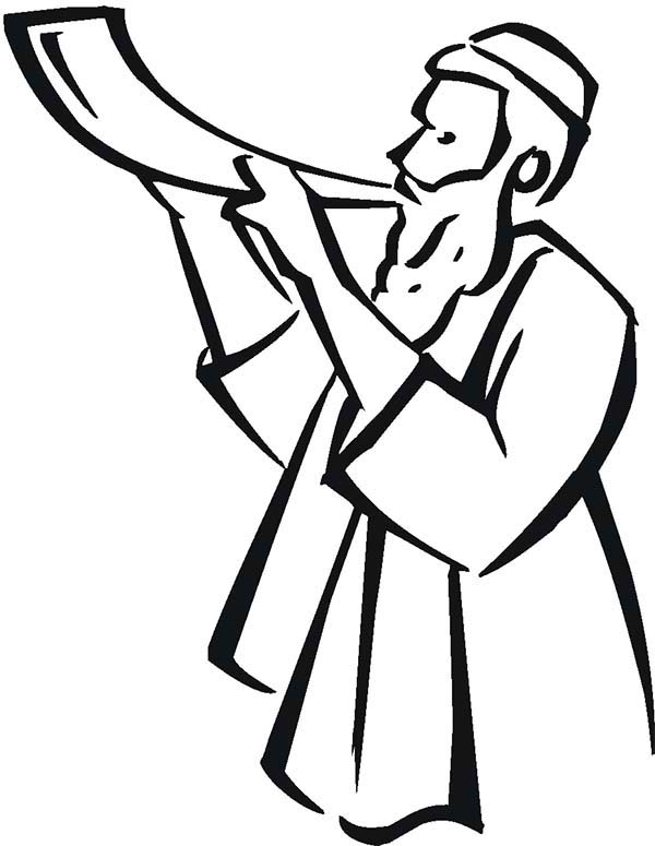 Jewish New Year Coloring Pages - Efratkern.com