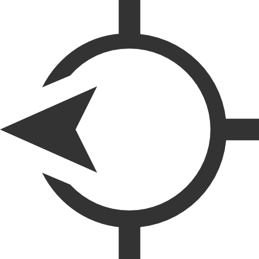 Maps west direction icon free download as PNG and ICO formats ...