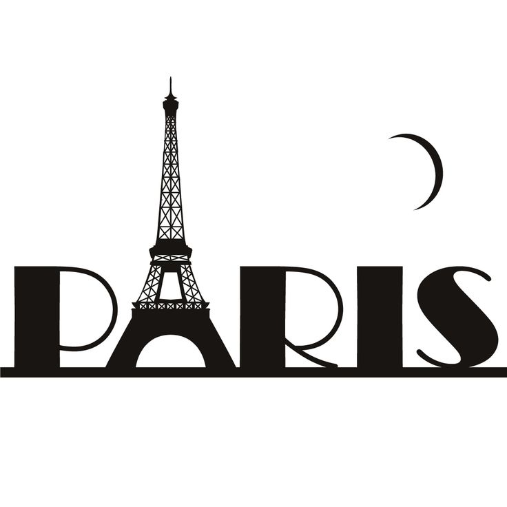 Paris eiffel tower clipart