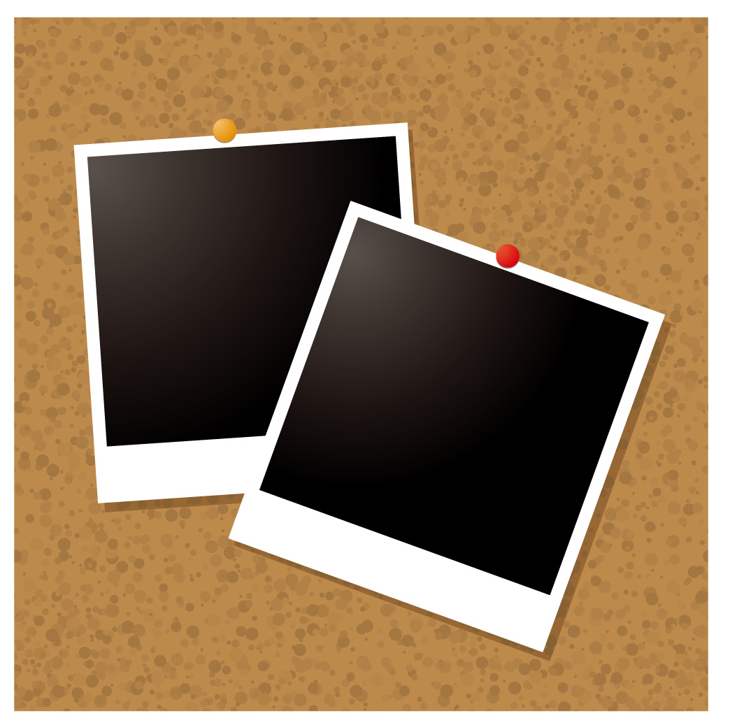 Polaroid photographs of vector-style material Free Vector / 4Vector