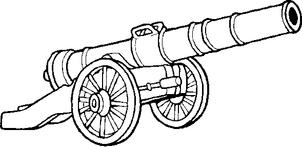 Imgs For > Civil War Cannon Drawing
