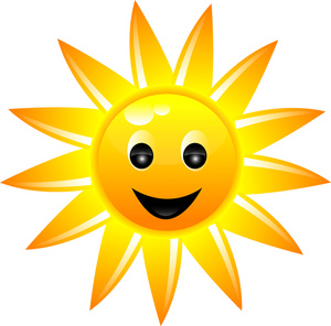 Smiling Sun Clip Art - Free Clipart Images