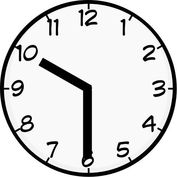 10:30 Clip Art - vector clip art online, royalty free ...