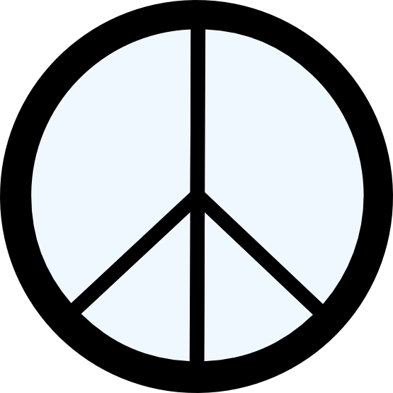 Peace Sign Clip Art - Tumundografico