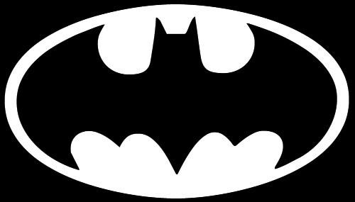 BATMAN Logo Disc Stencil