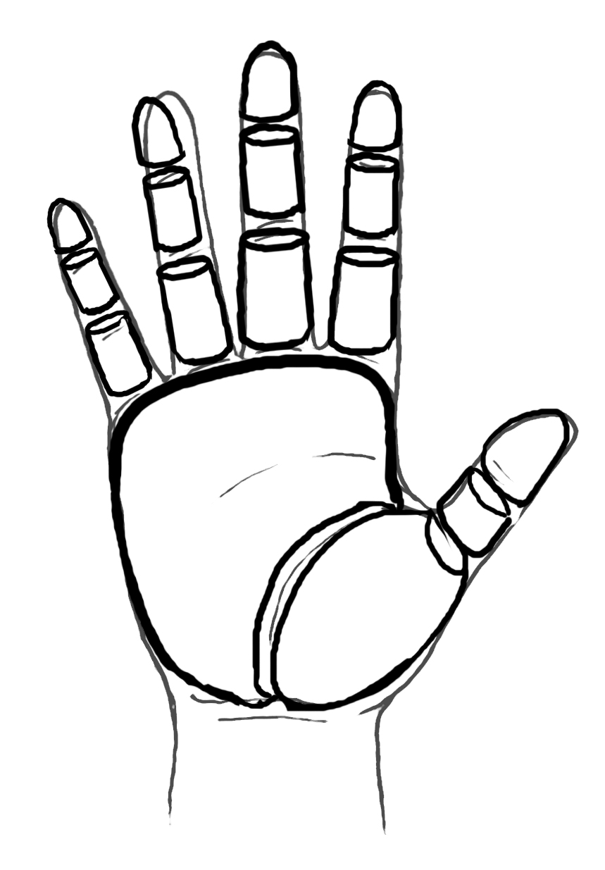 Open Hand Drawing
