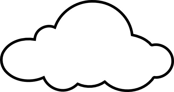 White cloud clipart png transparent