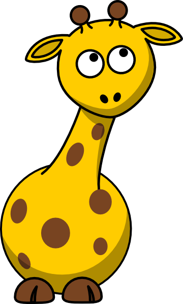 Cartoon Giraffe Clipart