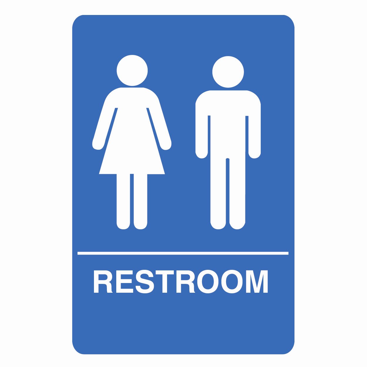 Palmer Fixture IS1005-1 B ADA Compliant Unisex Restroom Sign | ATG ...