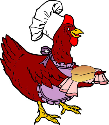 Red Hen Clipart - Free Clipart Images
