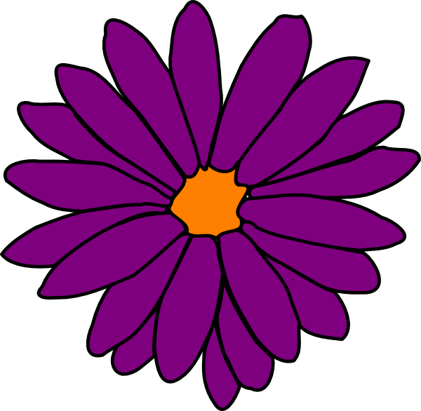 Flower clip art - vector clip art online, royalty free & public domain
