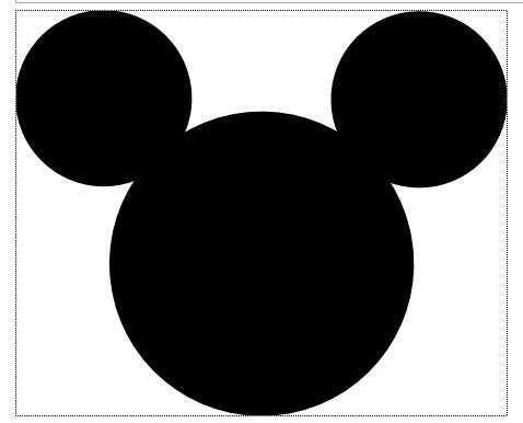 Mickey Mouse template - Imagui