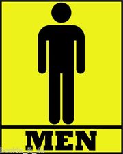 business bathroom sign