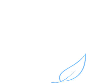 Blue-leaf-1 clip art - vector clip art online, royalty free ...