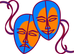 Theatre Masks Clip Art - vector clip art online ...