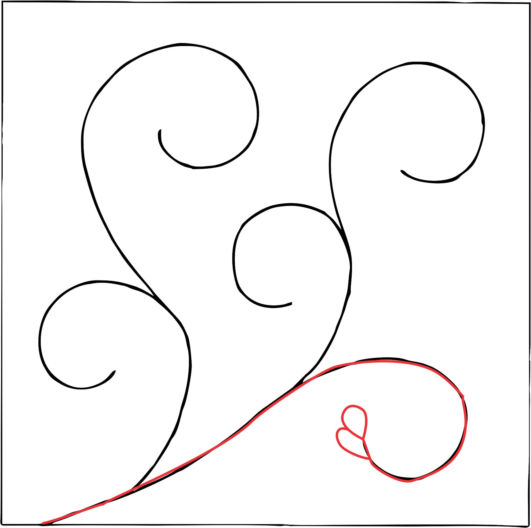 Machine Quilting Practice #9: Free Hand Feathers | Kathy K. Wylie ...
